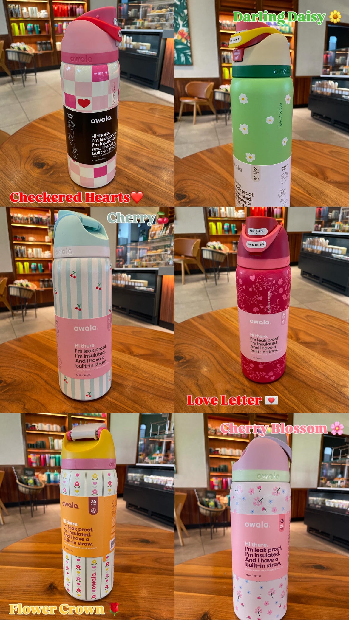 Owala 32oz Insulated Leak Proof Bottle