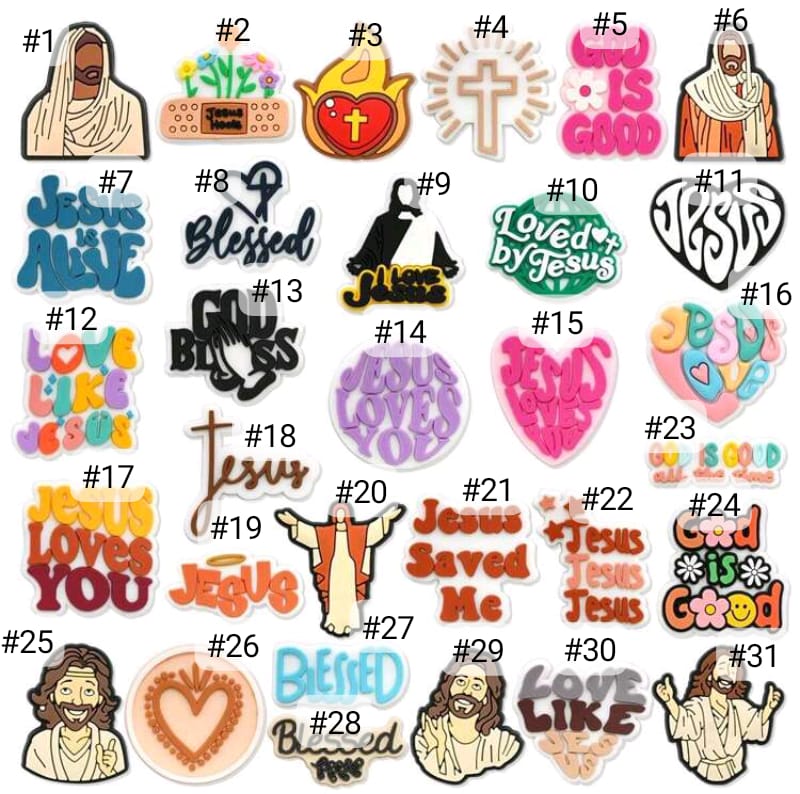 God Crocs Charm/Jibbit