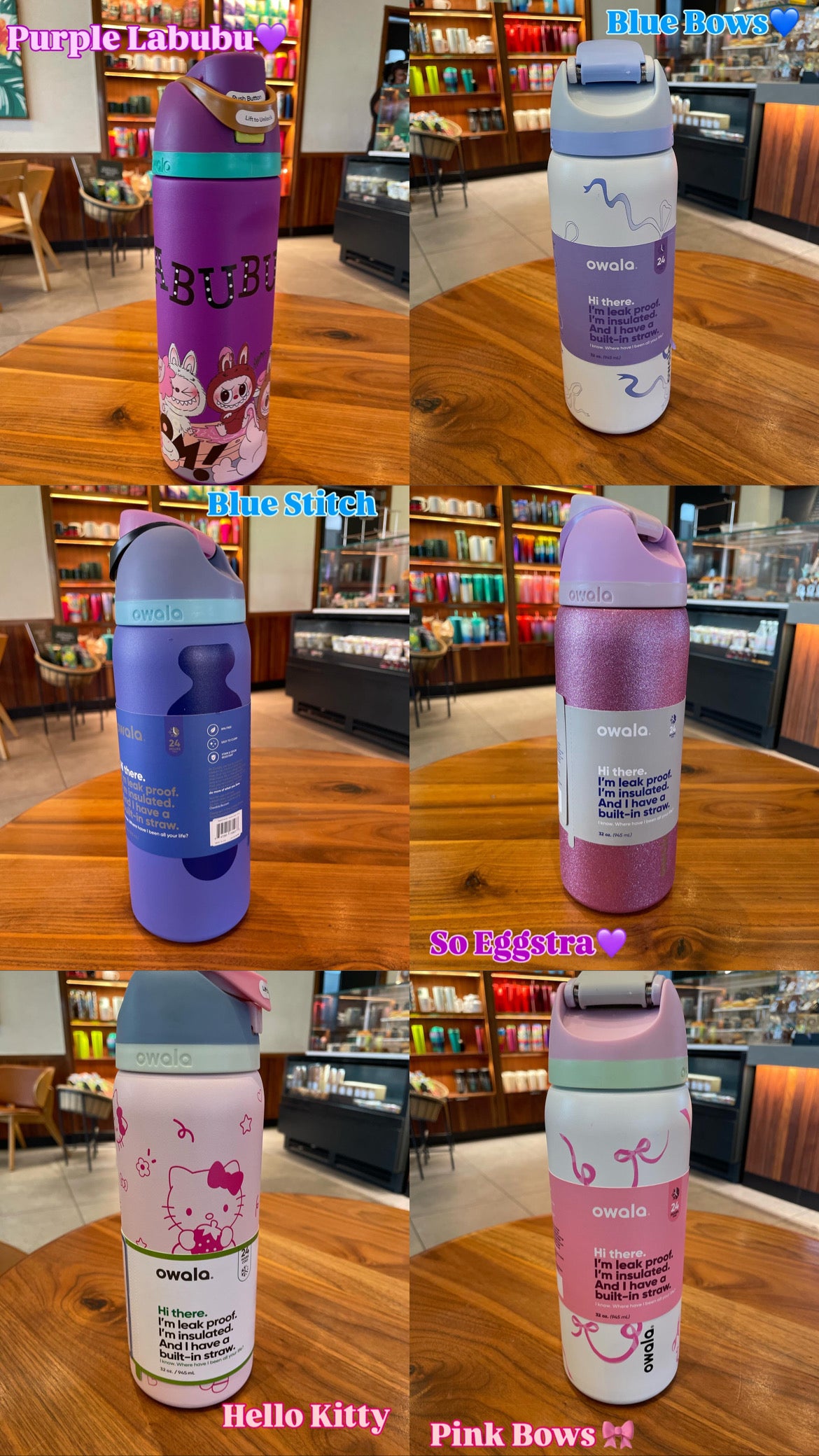 Owala 32oz Insulated Leak Proof Bottle