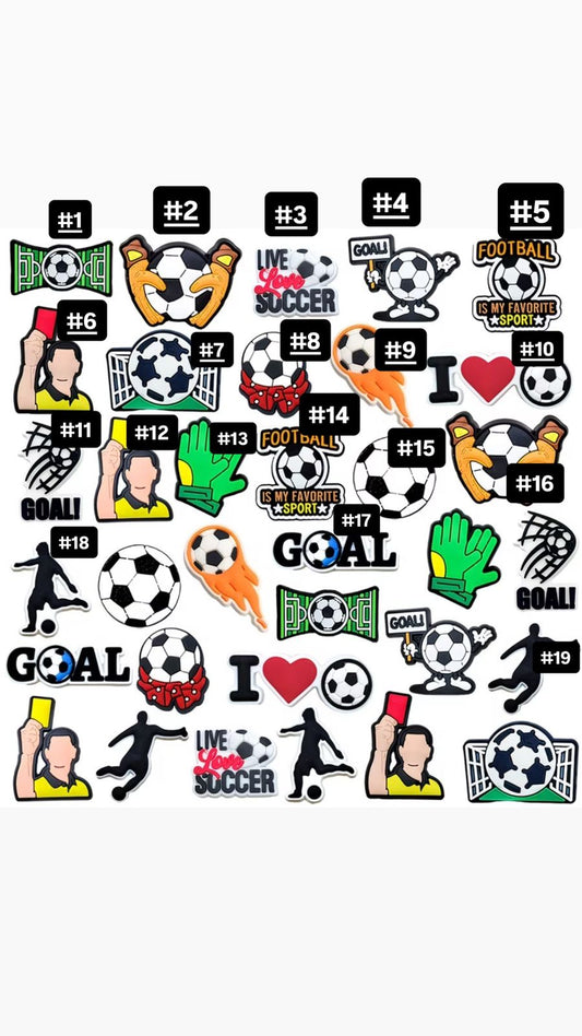 CROCS Football Charms