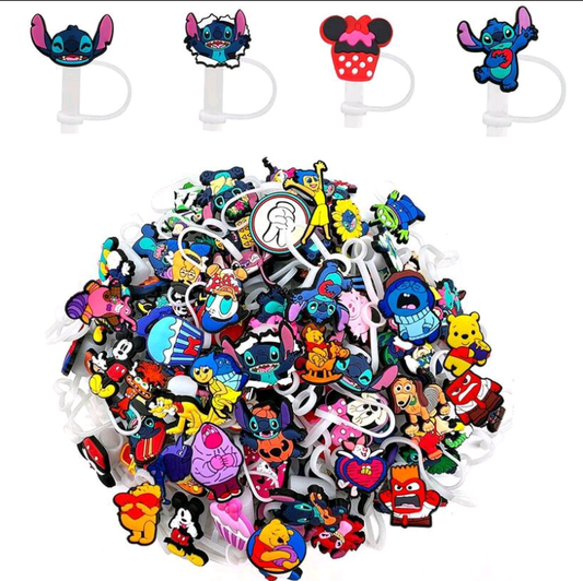 Disney Stitch & Mickey Mouse Straw Cover