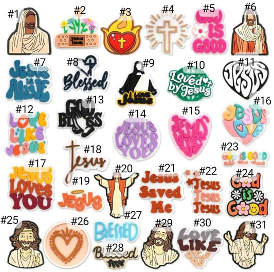God Crocs Charm/Jibbit