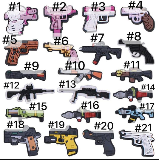 1pc Gun Charm/Jibbit